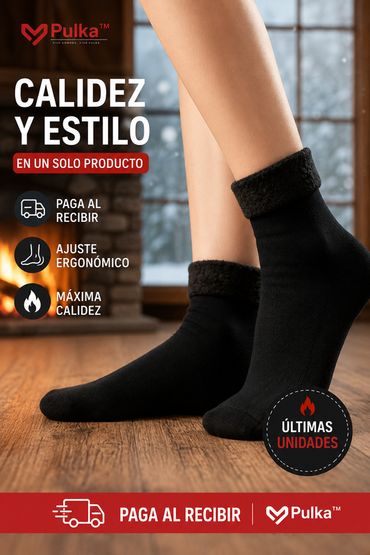 Pack 12 Calcetines Termicos Suaves