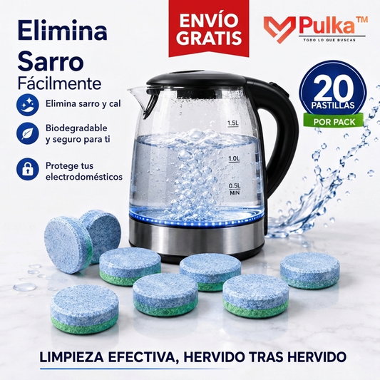 Pastilla De Hervidor Elimina Sarro 20Pcs