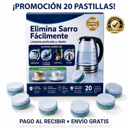 Pastilla De Hervidor Elimina Sarro 20Pcs