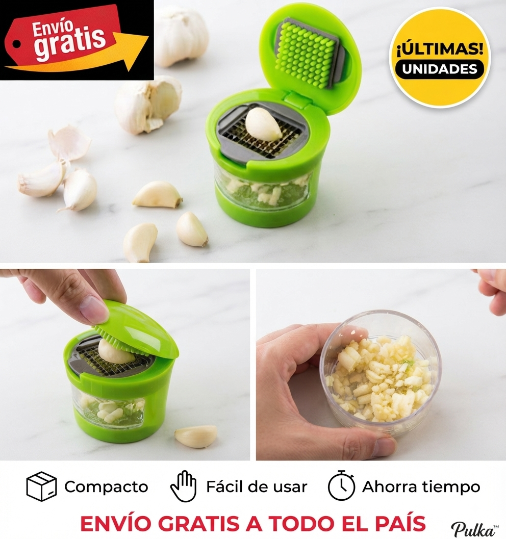 Moledor De Ajos Manual Cocina