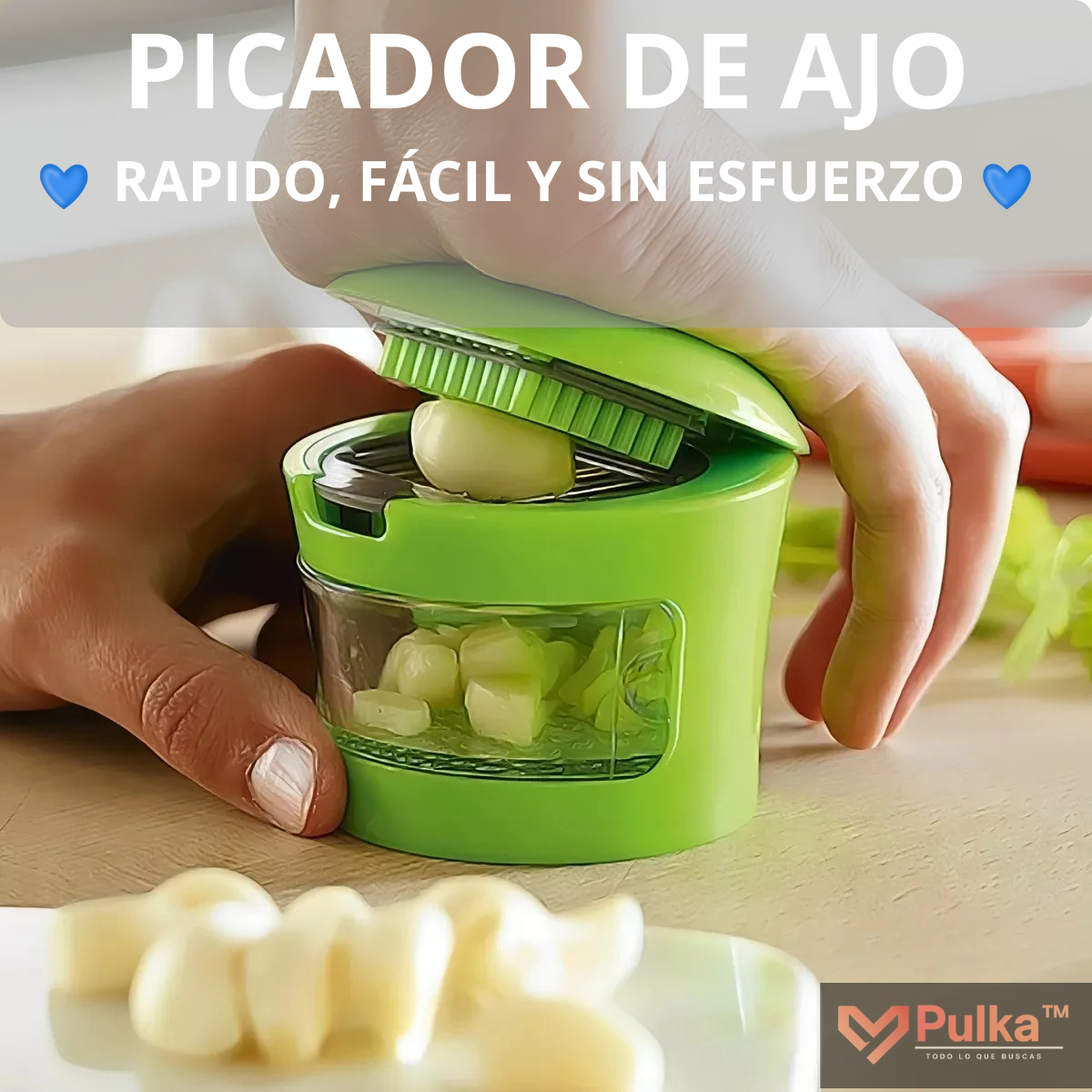 Moledor De Ajos Manual Cocina