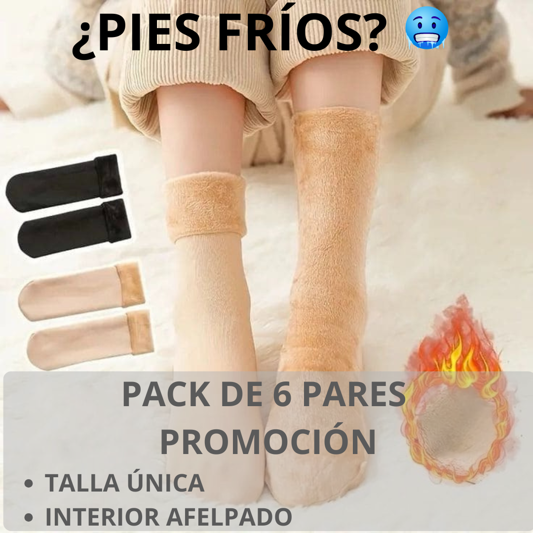 Pack 6 Calcetines Térmico PAGA AL RECIBIR